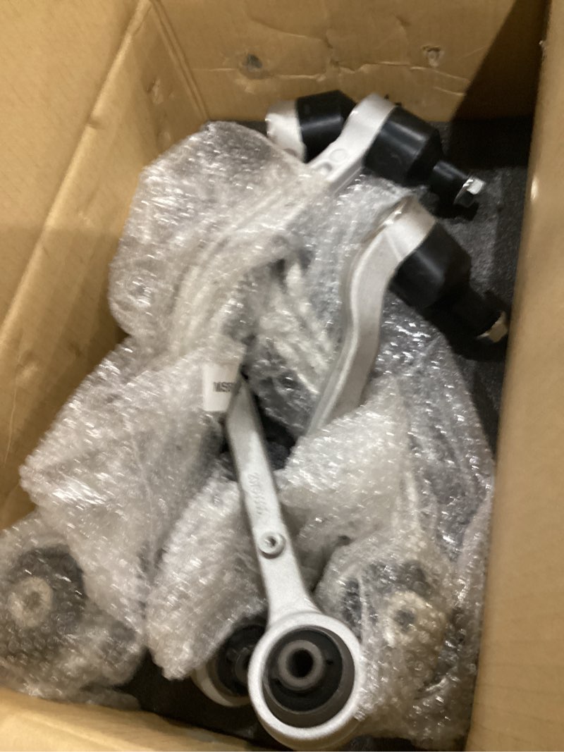 Condition photo showing As Is for astarpro - front lower rearward control arm with ball joint & bushing compatible with bmw e60 525i 530i 545i 550i base 2004 2005 2006 left and right side 2pc set