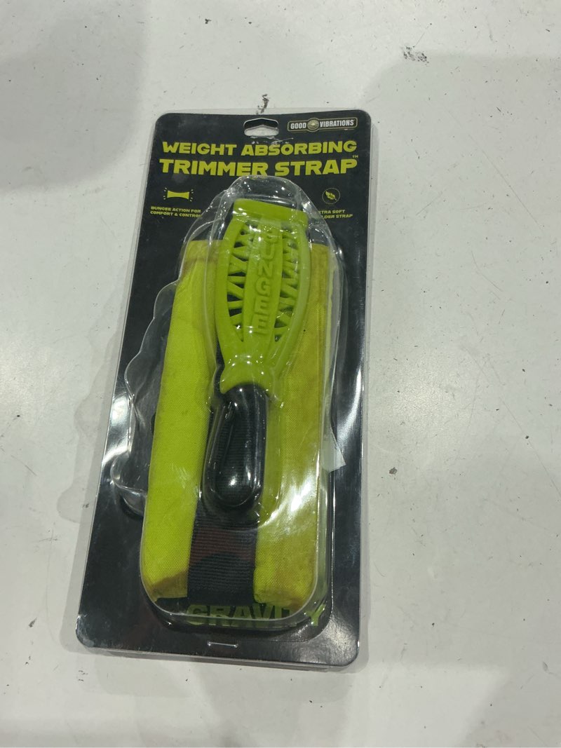 Condition photo showing As Is for good vibrations trimmer strap