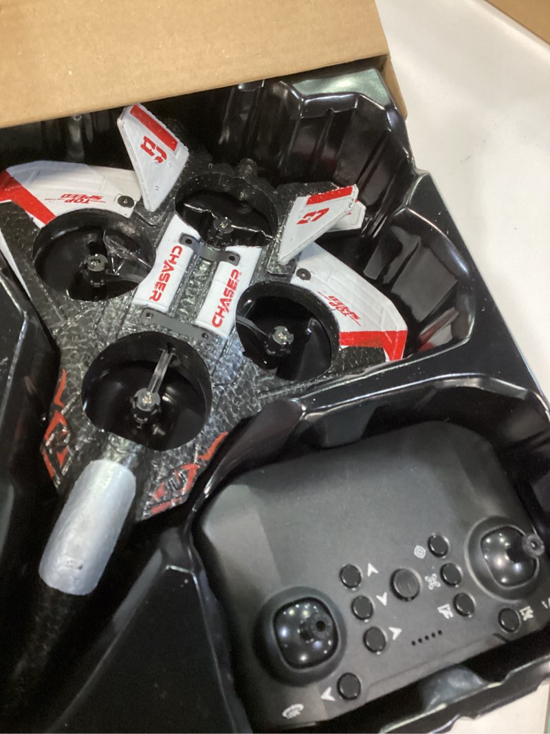 Condition photo showing Good Condition for rc plane, foam remote control airplane, drone for kids, rc aircraft for boys and girls, fighter jet helicopter with led lights, altitude hold, 360° flip stunt rotation, speed adjust flying toy red