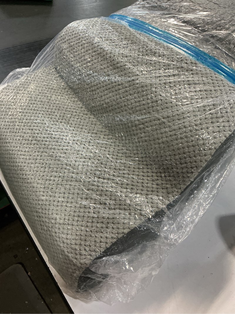 Condition photo showing Good Condition for 5 Step Pet Stairs Ramp for High Beds Sofas 5-30 Inch with Sturdy Non Slip Waterproof Pads, Machine Washable Cover Indoor Balanced Design for Cats Dogs Small Medium Large XL Pets Grey (Grey, Large, 1) Grey 1 5 step