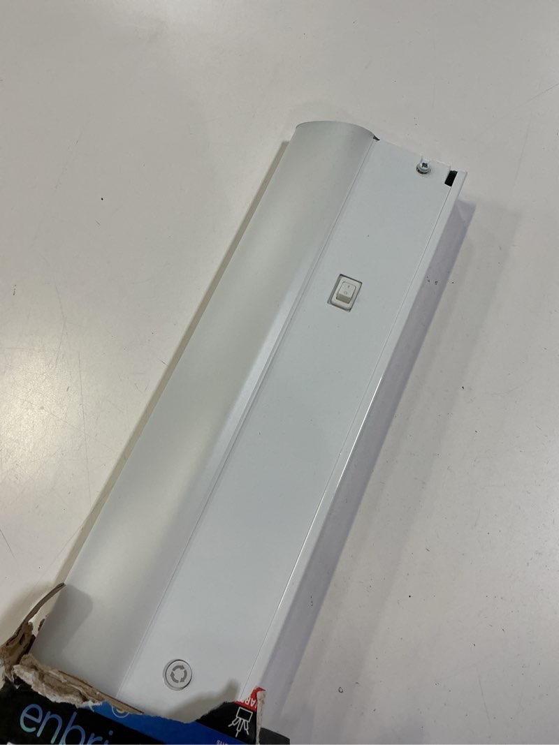 Condition photo showing Good Condition for enbrighten 36 inch hardwired under cabinet lights, 2385 lumens, five white settings from (2700k-6500k), full range dimmable, under counter light, linkable under counter lights for kitchen 82923-t1 36 inches white