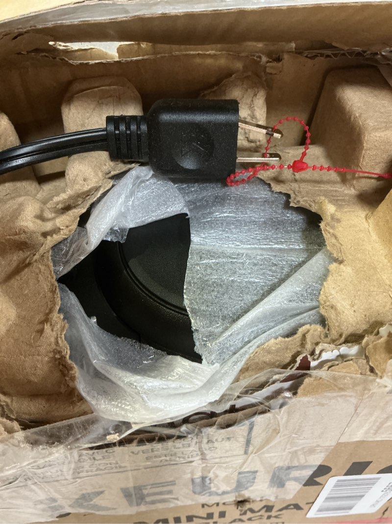 Condition photo showing As Is for Keurig K-Mini Mate Single Serve K-Cup Pod Coffee Maker, Brews Up to 12 oz Cup, Compact Portable Coffee Machine for Small Spaces, Great for Dorms & Offices, Black