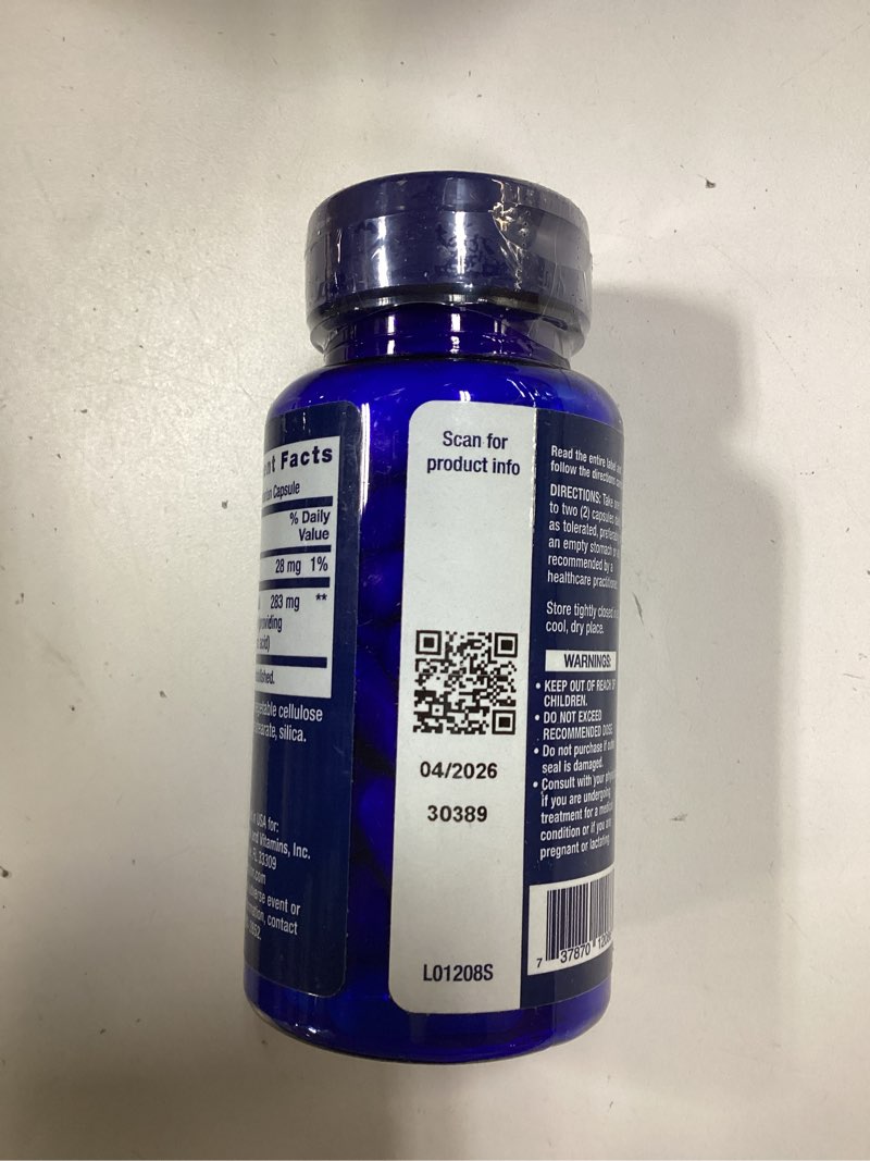 Condition photo showing New/Like New for Life Extension Super R-Lipoic Acid – Healthy Aging, oxidative Stress Defense – with 240 mg of Active R-Form of R-Lipoic Acid – Gluten-Free – Non-GMO – Vegetarian – 60 Capsules 60 Count (Pack of 1)