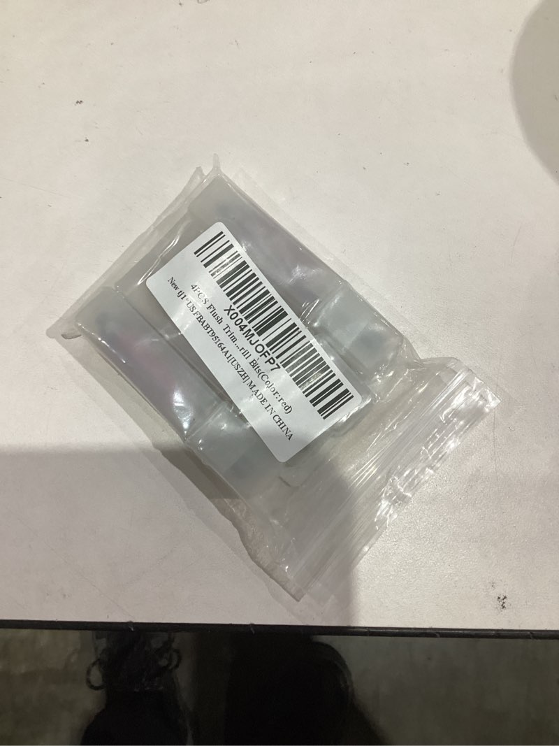 Condition photo showing New/Like New for Crosstar 4Pcs Flush Trim Router Bit Set 1/4" Shank, Top & Bottom Bearing, Carbide Template Guide Bits for Woodworking - 1/2" Diameter, 3/4", 1", 1-1/4", 1-1/2" Cutting Length with Wrenches & Bearings