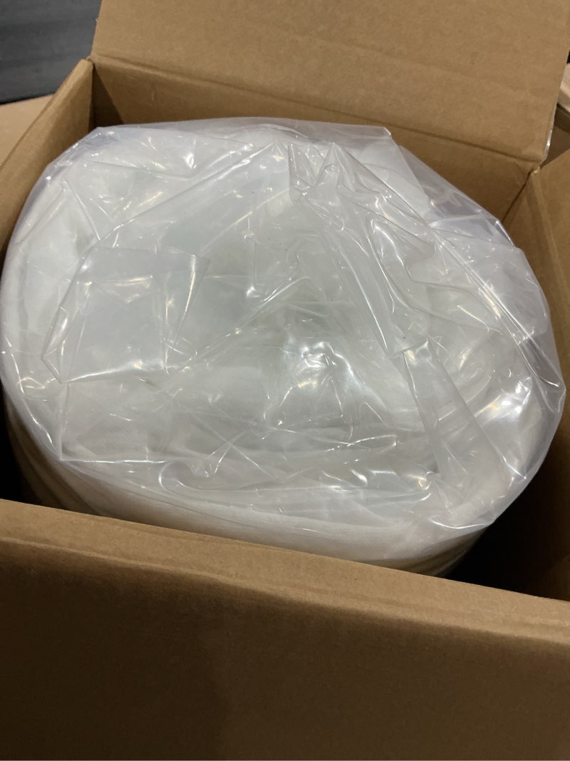 Condition photo showing Good Condition for 2"x27.5"x52" mattress topper, 27.5" wx52 l size with super soft water-resistant, detachable & machine washable cover, certipur-us certified gel-infused memory foam pad, pure white 01-2 inch-pure white