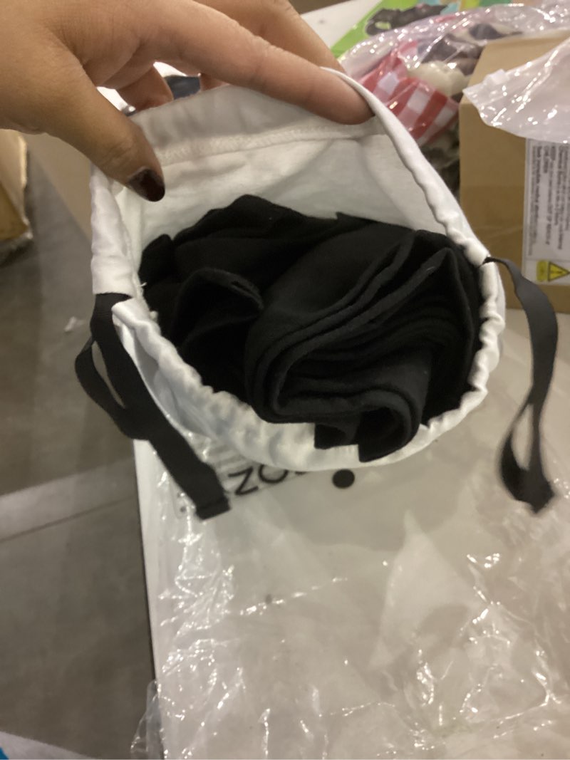 Condition photo showing As Is for Momcozy Baby Wrap Carrier, Easy to Wear Infant Carrier Slings, Lightweight Hands Free Baby Sling, Adjustable Baby Carriers for Newborn to Toddler 8-35 lbs, Black