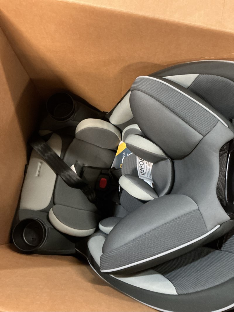Condition photo showing Good Condition for Safety 1st Grow and Go All-in-One Slim Convertible Car Seat, Rear Facing, 5-40 lbs, Forward Facing (30–65 lbs), High Back Booster Seat 40-100 pounds, Iron Frost