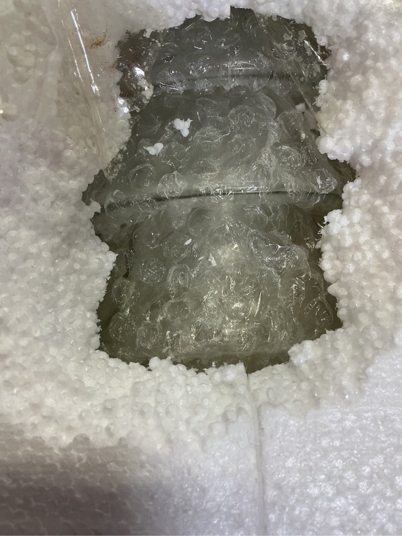 Condition photo showing New/Like New for 4 pack clear hammered glass shade, bell shaped light fixture replacement globe or cover with 2-1/8-inch fitter for ceiling fan light chandelier wall sconce, g0014 4pcs clear glass shades
