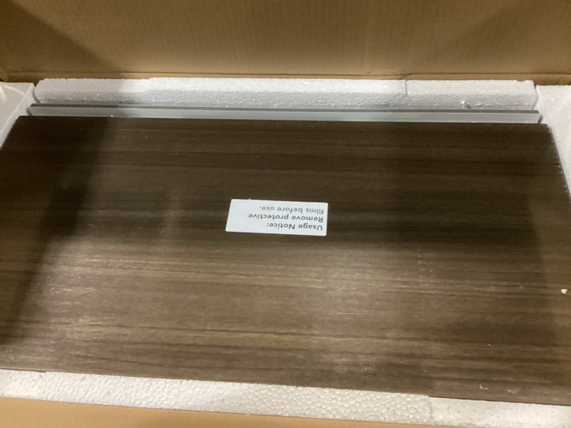 Condition photo showing Good Condition for 6 PCS Wire Rack Covers for Pantry Wood Grain, 24''W * 12''D (Ready to Use) Faux Wood Shelf Covers for Wire Shelving, Rustic Closet Shelves Covering Toppers - Bathroom, Kitchen, Garage (Dark) Dark Wood 12''D * 24''W