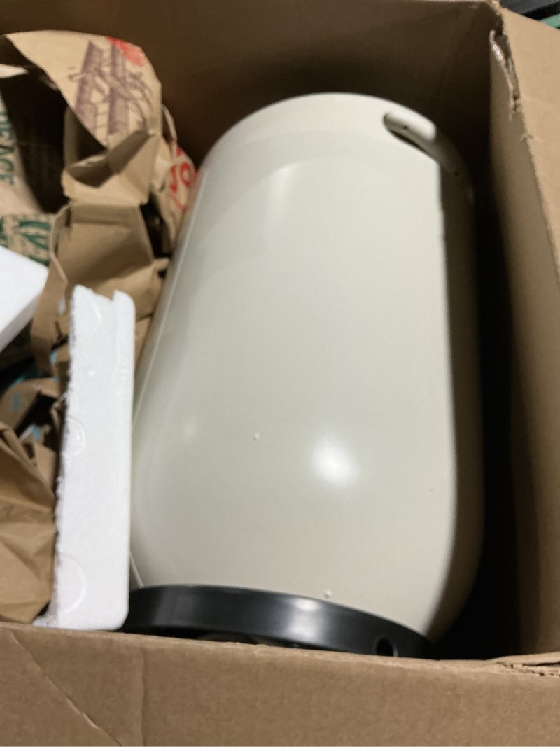 Condition photo showing As Is for Smart Towel Warmer - Coolbreeze Insulation Tech | Voice Control with Alexa & Google Assistant | Stainless Steel Bucket | Matte Finish | 20L