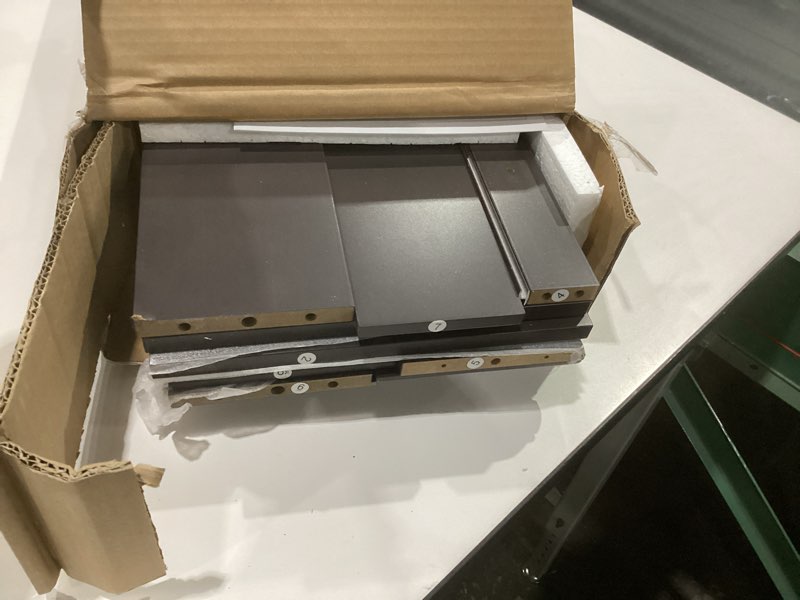 Condition photo showing New/Like New for TaoHFE Brown Medicine Cabinets,Bathroom Wall Cabinet with 2 Door Adjustable Shelves,Over The Toilet Storage Cabinet,Espresso Bathroom Cabinet Wall Mounted for Laundry Room Kitchen