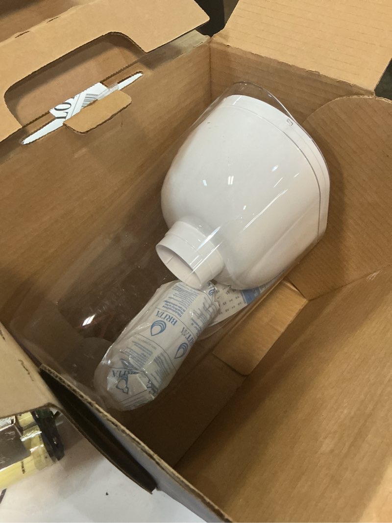 Condition photo showing As Is for brita large water filter pitcher for tap and drinking water, includes 1 standard filter, bpa-free, lasts two months, 10-cup capacity, bright white standard white