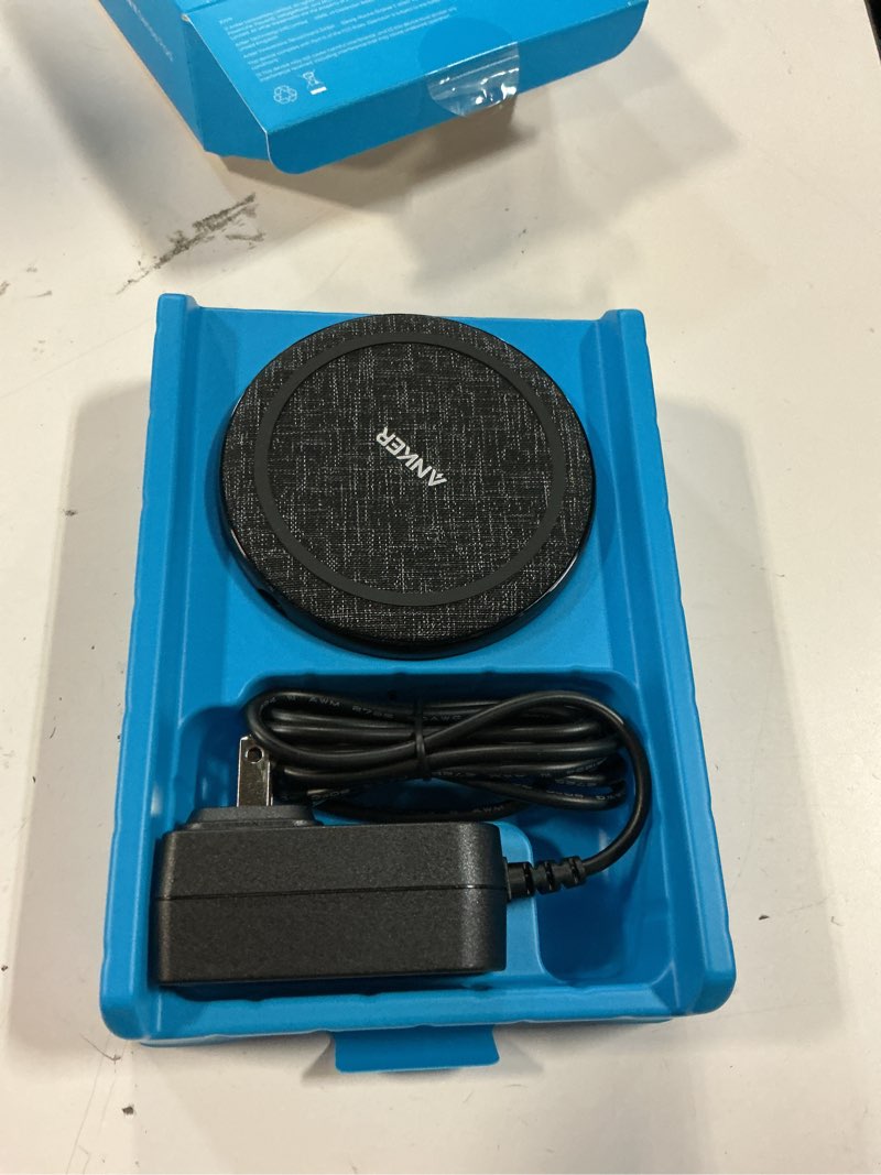 Condition photo showing Good Condition for anker powerwave ii 15w wireless charging pad with power adapter included