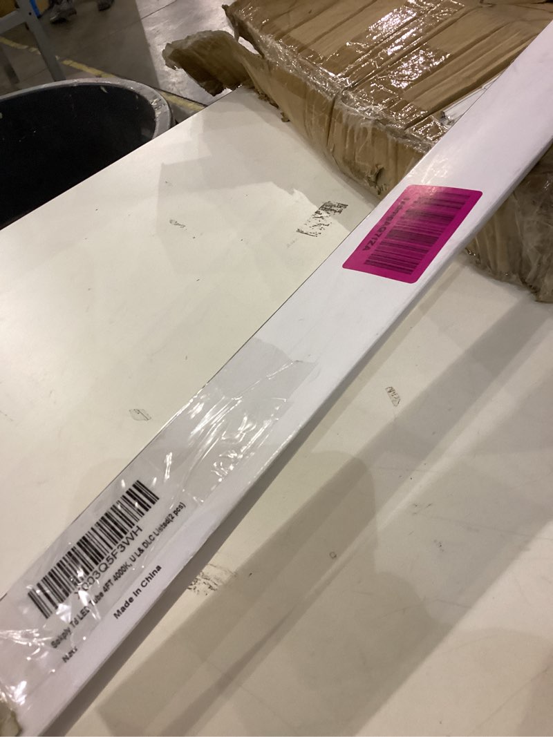 sokply t8 led tube 4ft 4000k u l&dlc 2pcs