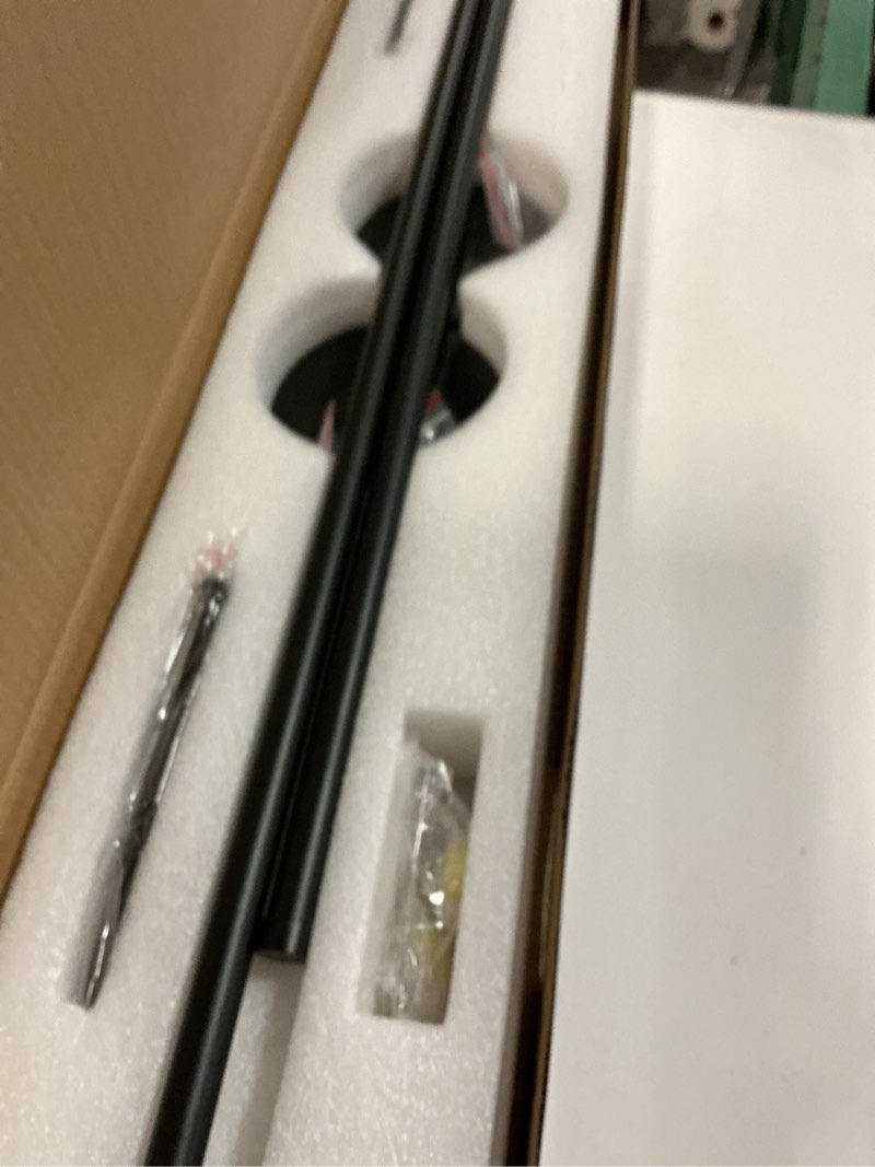 Condition photo showing Good Condition for Battery Operated Wall Sconces Set of Two, USB Rechargeable Dimmable LED Wireless Wall Sconces with Remote Control, 360°Rotate,Timing,Black Wall Light for Living Room/Bedroom/Hallway, 28.3Inch