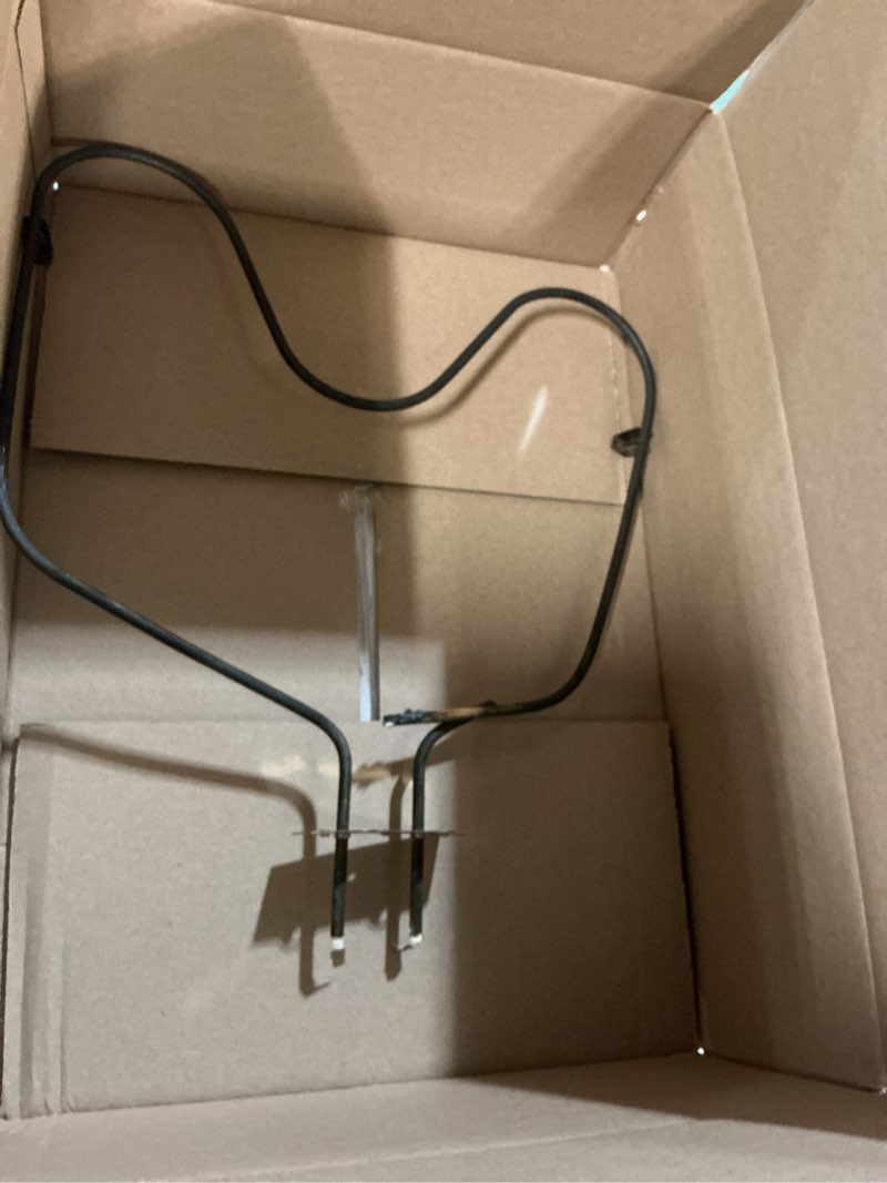 Condition photo showing As Is for upgraded wp308180 w10308477 oven bake element fit for whirl-pool oven heating element 311470, 313827, 660576, 661170, 14210047, 308180bulk, ap6007578 rf3165xvw0 rf363pxdn0 fep310bl0 by ami parts