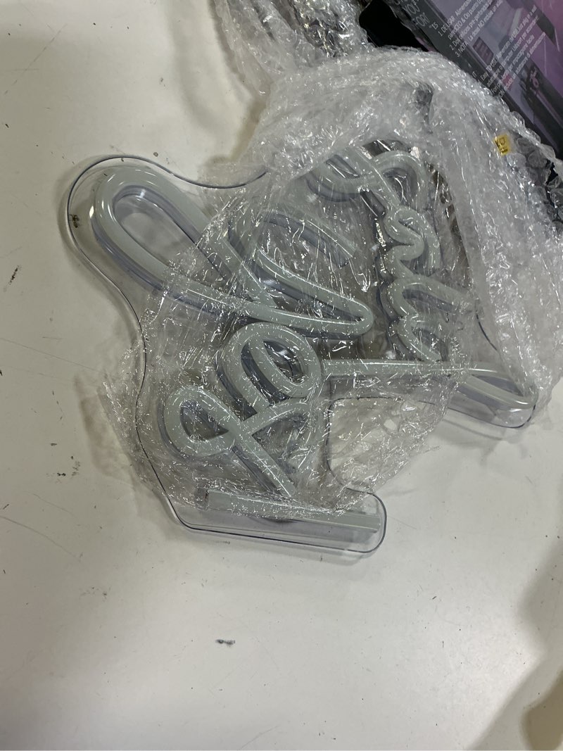 Condition photo showing Good Condition for she said yes neon sign warm white led word neon lights for wall decor proposal decorations usb letter neon light signs for bachelorette engagement party bridal shower romantic night colorful-g-she said yes