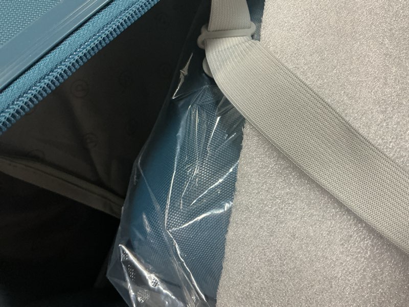 Condition photo showing Good Condition for protege 2-piece hardside spinner luggage set with carry on and medium checked suitcase, blue
