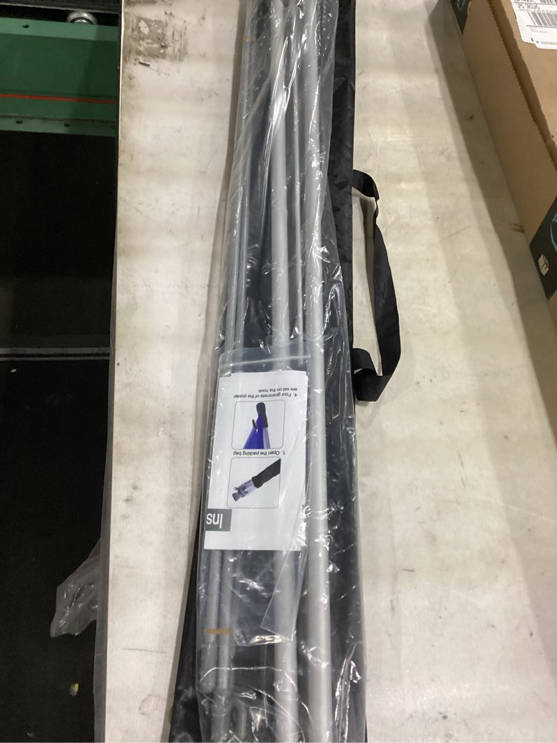 Condition photo showing Good Condition for adjustable x banner stand fits any banner size width 23" to 32" and height 63" to 78" premium:1 pack best selling banner stand