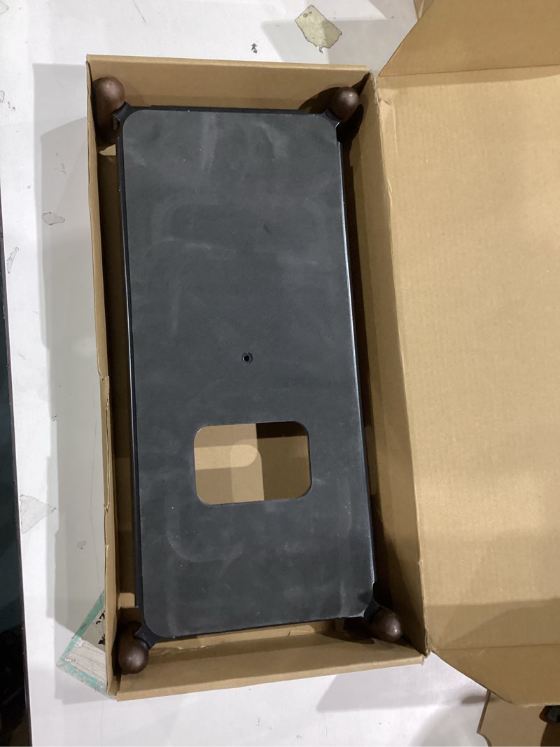 Metal and wood sink organizer MISSING PIECES 