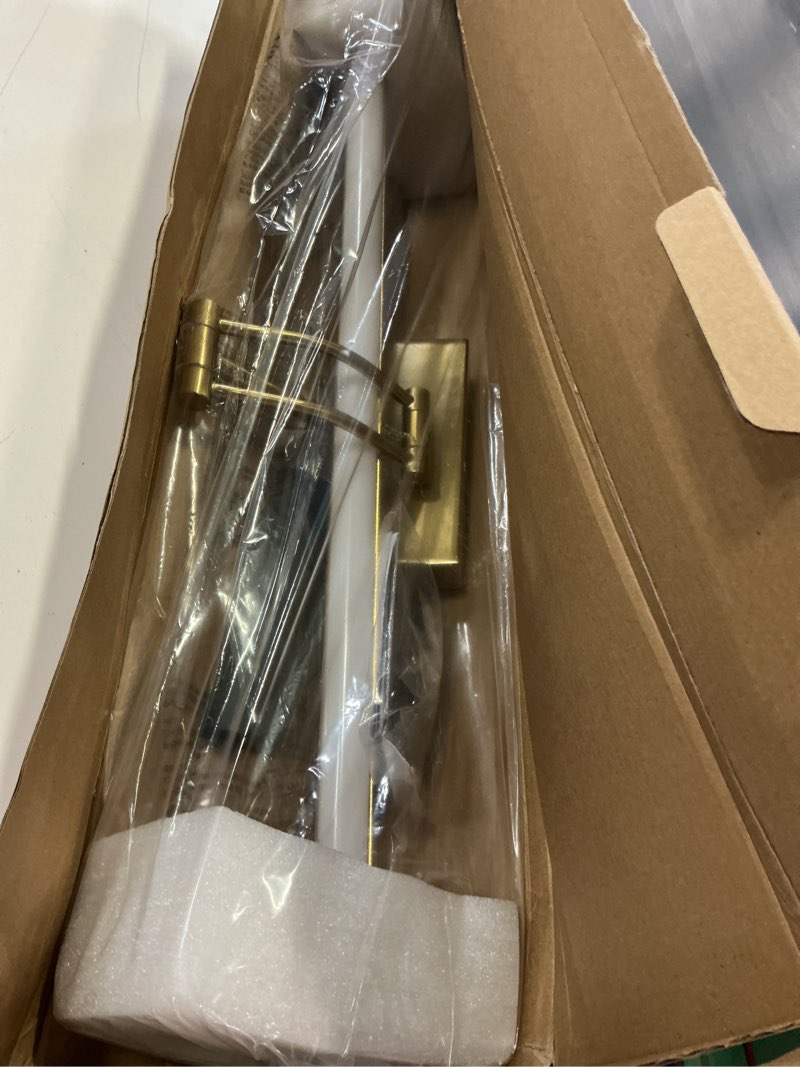 Condition photo showing Good Condition for zitostory picture lights for wall battery operated, (gold, 24in) rechargeable art light for painting,modern wall lights for pictures,dimmable gallery artwork lights for pictures on wall gold 24inch