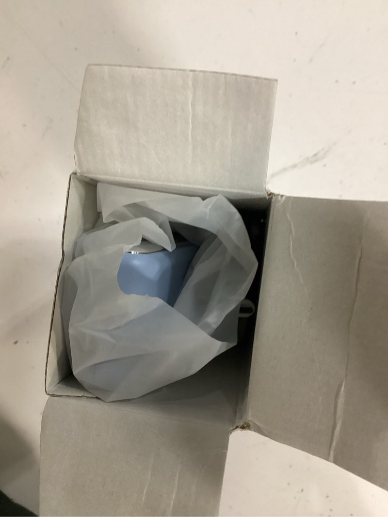 Condition photo showing Good Condition for portable handheld turbo fan - 5 gear high speed 4000mah rechargeable mini personal hand fan blow cold air, battery operated travel essentials, gifts for women, men (dew drop blue)
