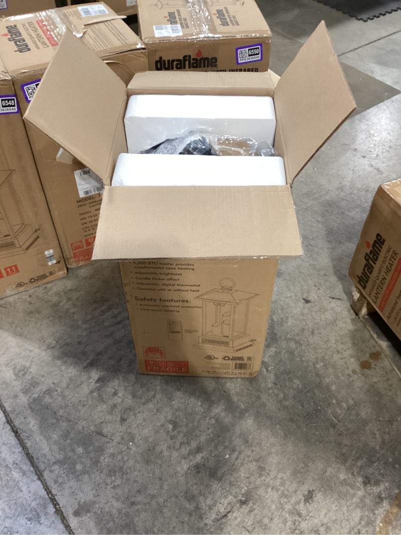 Condition photo showing Good Condition for Duraflame Up to 1500-Watt Infrared Compact Personal Indoor Electric Space Heater with Remote Included