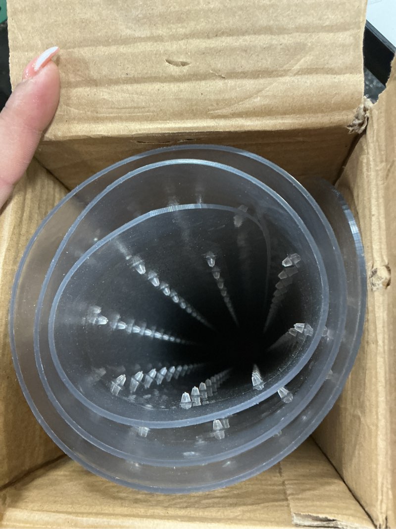 Condition photo showing Good Condition for SHAREWIN Chair Mat for Carpeted Floor with Lip,47''×36'' PVC Carpet Protector for Low Pile Carpets Heavy Duty Effective Grip Anti-Slip,Won't Crack,Easy to Clean for Office and Home 47"x36" with lip Clear for Carpets