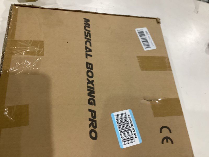 Condition photo showing New/Like New for Music Boxing Machine with Gloves, Smart Bluetooth Wall Mounted Boxing Equipment for Family Workout, Home Gym, Office & Kids Exercise, Gifts for Smart Kids