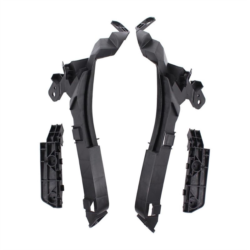 4pcs front bumper & headlight support brackets set for honda cr-v crv 2007-2011