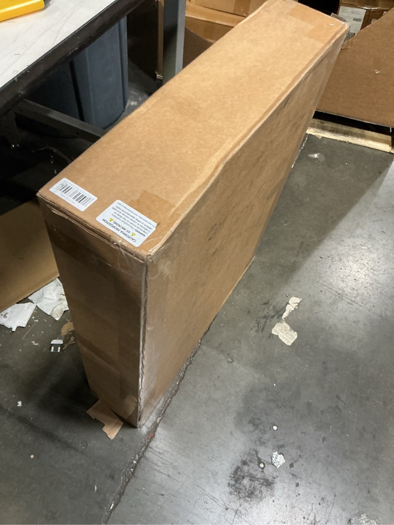 Condition photo showing New/Like New for Allied Brass PR-27-90-MBL Prestige Regal Collection Round Frameless Rail Mounted Mirror, Mediterranean Blue