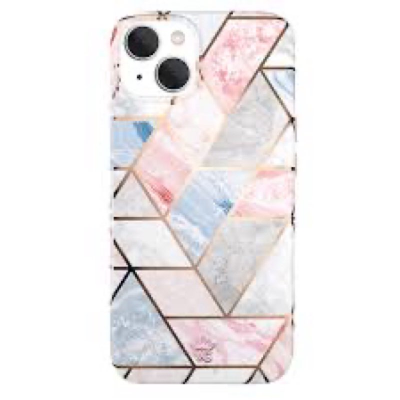 VELVET CAVIAR for iPhone 15 Plus Case - Compatible with MagSafe - 10ft Drop Tested - Geometric Marbl