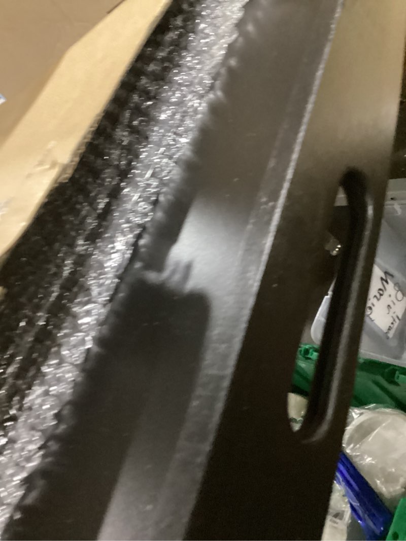 Condition photo showing Good Condition for Bam & Boo Black Bamboo Serving Tray Extra Large with Handles for Food, Drinks, Storage, Decor, Vanity, Breakfast, Parties, Weddings, Picnics(23.6” x 15” x 2.35”, Black) Black 23.6" x 15" x 2.4"