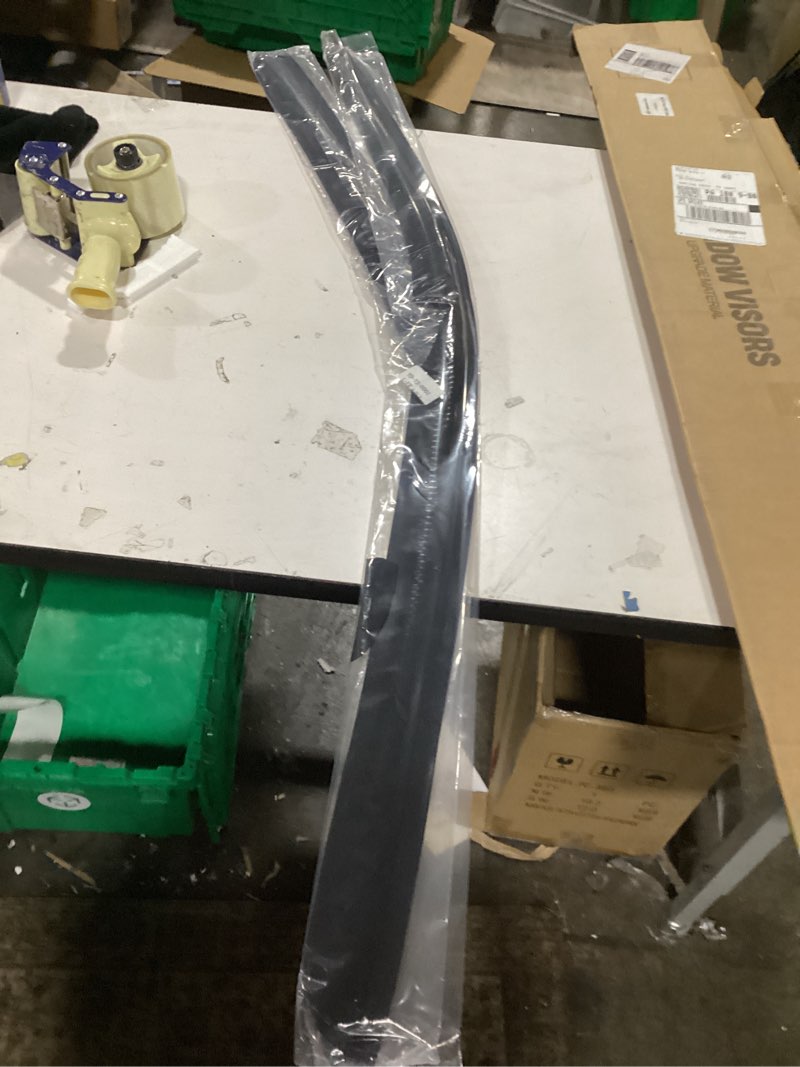 Condition photo showing As Is for Window Visors Rain Guards for 2008-2023 Dodge Challenger, Out-Channel Window Vent Wind Deflectors Visors Shades for 08-23 Challenger