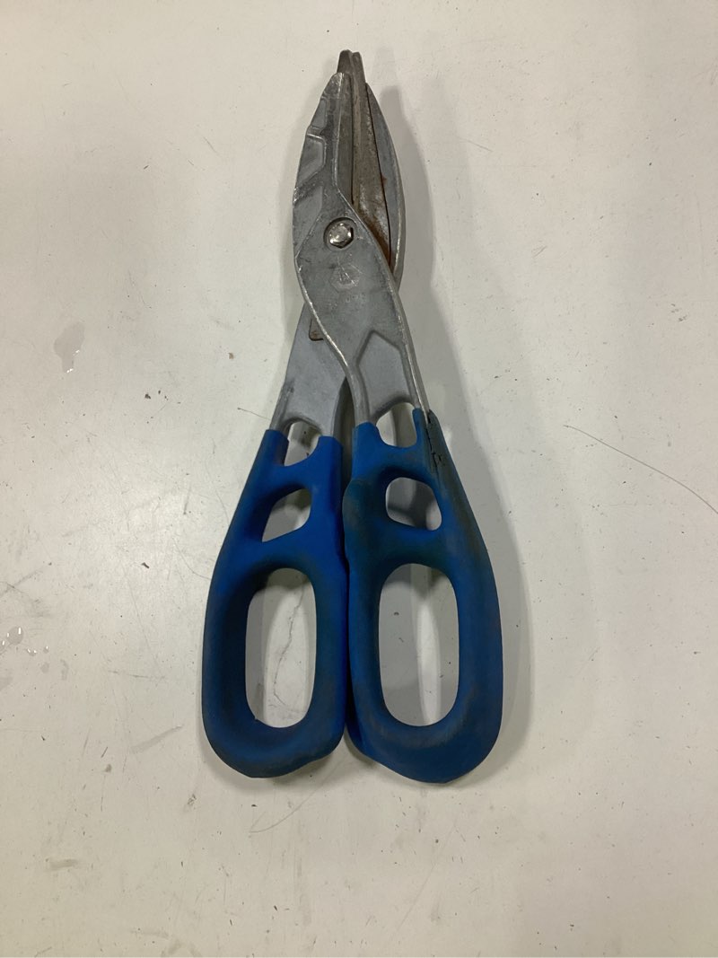 Condition photo showing As Is for kobalt 13in aluminum snips
