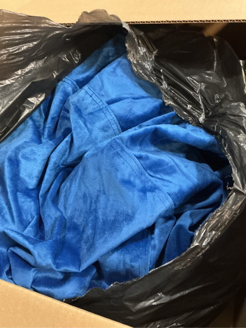 Condition photo showing Good Condition for Sofa Sack Bean Bag Chair Cover, 3 Foot, Royal Blue 3 ft Sack Royal Blue - Cover Only