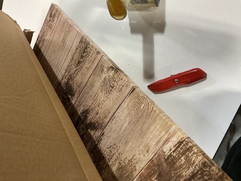 Condition photo showing Good Condition for Dry Erase Board for Wall, 24'' x 18'' Decorative Magnetic Magent Board, White Board, Display Board for Home Office Decor - Black Marble Black Marble 24"W x 18"H