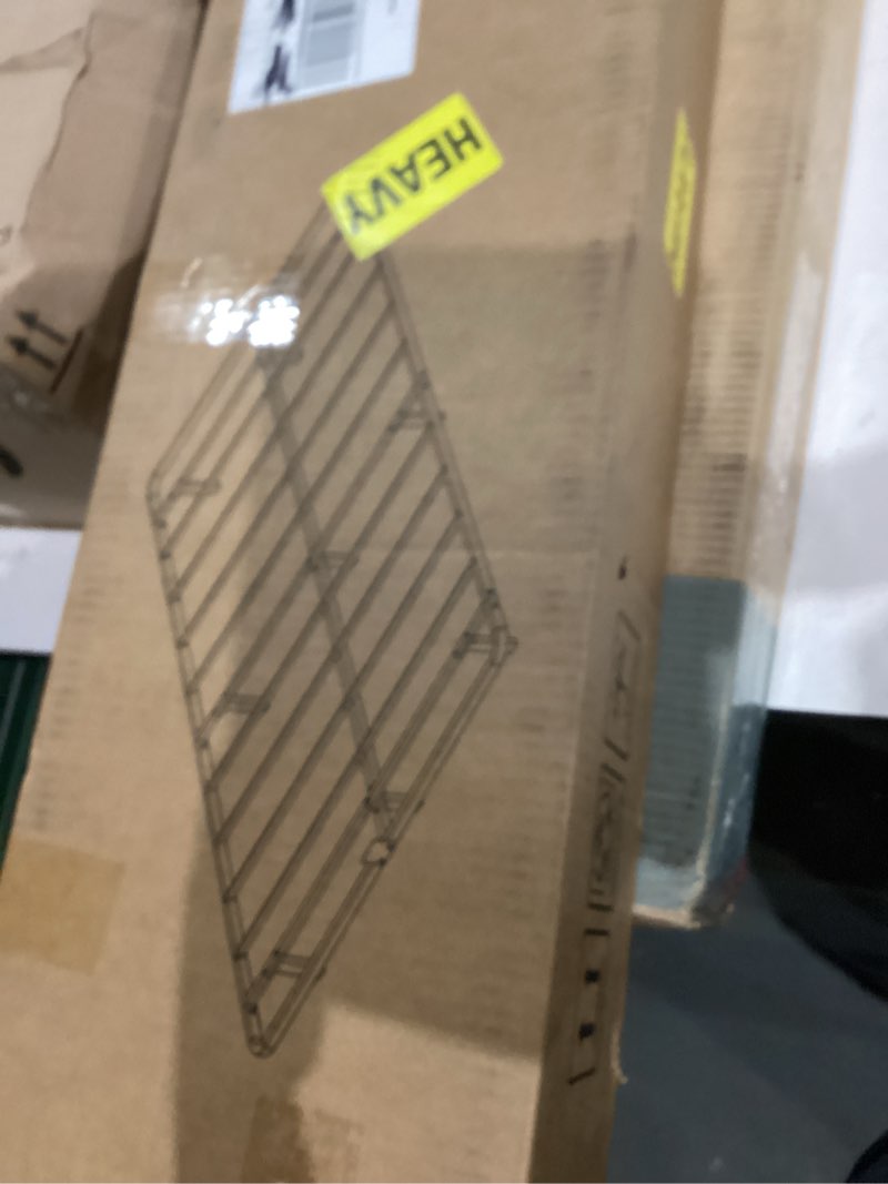 Condition photo showing New/Like New for Floating Bed Frame Queen Size with LED Lights and Charging Station, Metal Platform Bed, Easy Assembly No Box Spring Needed