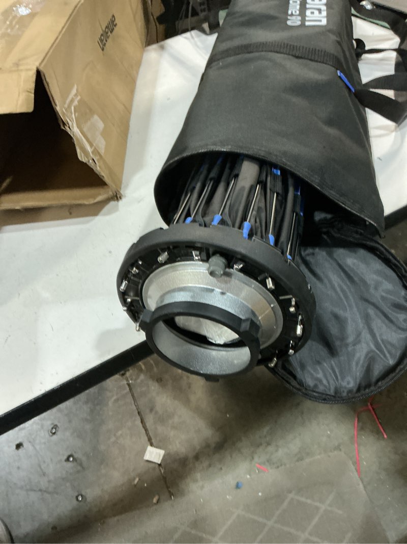 Condition photo showing Good Condition for amaran light dome 90 softbox,one-snap quick-release foldable bowens mount soft light modifier lighting studio control modifiers softbox for amaran 60/100/200/300c/150c (light dome 90)
