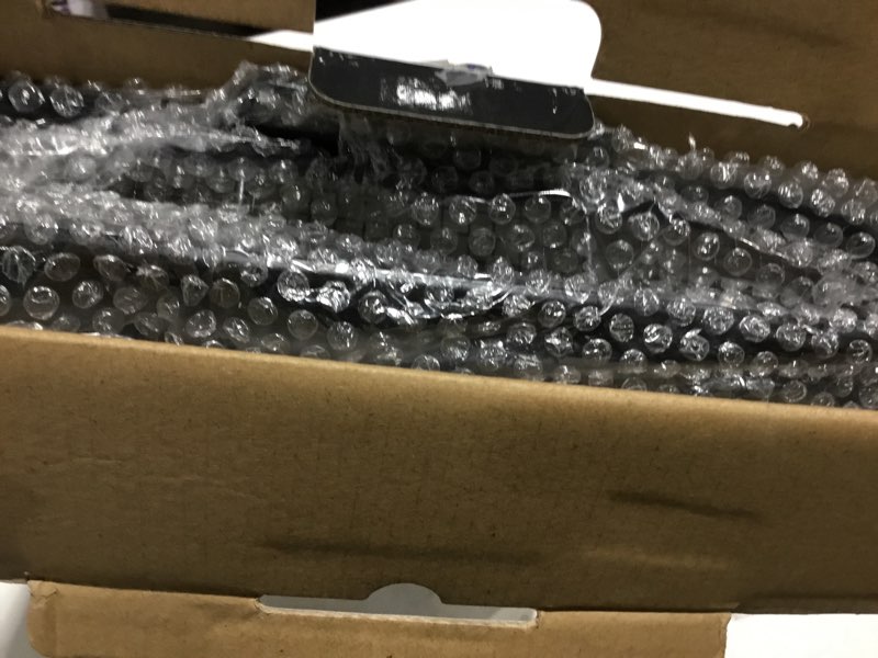 Condition photo showing Good Condition for Air Fryer Basket for Oven, Extra Large 18.8" x 12.8" Oven Air Fryer Basket and Tray Set with 30 PCS Parchment Papers, DEGOVIN Stainless Steel Oven Pan and Crisper Tray (Black) BLACK- XL SET