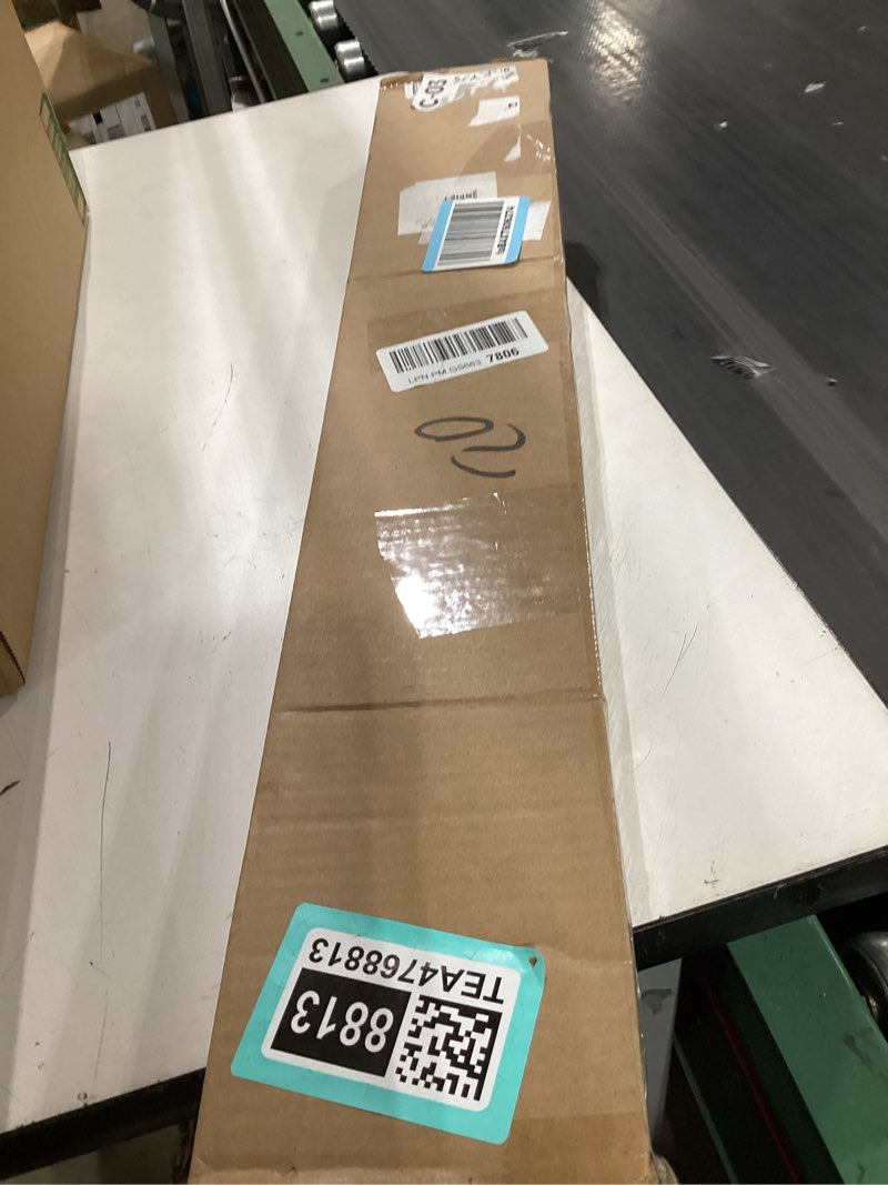 Condition photo showing New/Like New for lazblinds no tools no drill cordless cellular shades, blackout light blocking honeycomb shades for home, thermal insulation blinds for windows, 26" w x 48" h, white blackout-white 26" w x 48" h