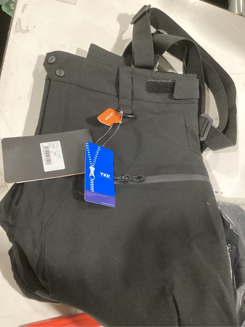 Condition photo showing Good Condition for GSOU SNOW Men Snow Bibs Women Baggy Ski Pants Snowboard Overall Insulated Waterproof Windproof Warm Winter Large Black