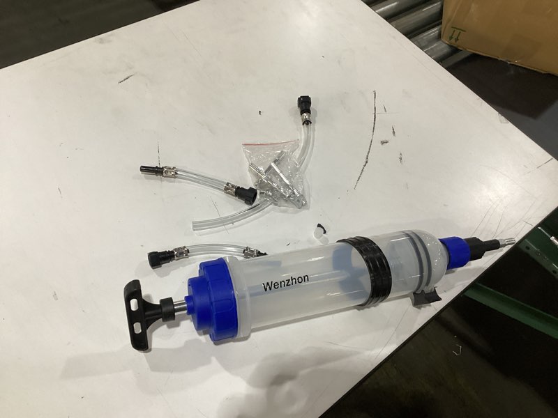 Condition photo showing As Is for Wenzhon Fluid Extractor, Automotive Fluid Extractor Pump Manual Fuel Suction & Filler, Efficient Oil