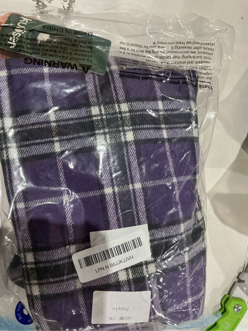 Condition photo showing Good Condition for kuoser warm dog coat, waterproof dog jacket for extra large dogs, adjustable durable xxl doggie winter coat reversible puppy cold weather apparel from small to large breed, purple xxl purple 2x-large (pack of 1)