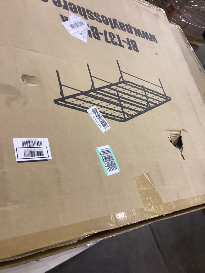 Condition photo showing Good Condition for BestMassage | Twin Bed Frame | Metal | Heavy Duty Steel Slats with 6 Legs | Foldable | Sturdy, No Box Spring Needed | Easy to Assemble with Under-Bed Storage | Furniture for Home, Dorms