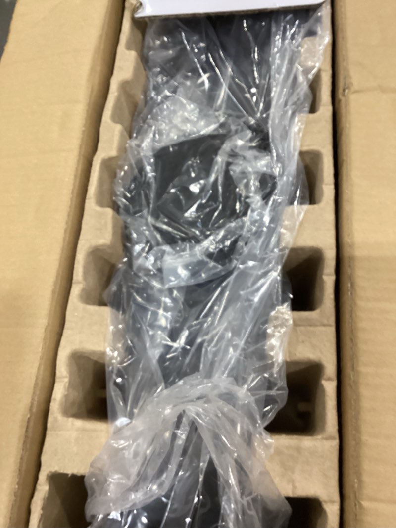 Condition photo showing New/Like New for 52 Inch ETL Listed Indoor Outdoor Smart Ceiling Fans with Lights Remote Control, Quiet DC Motor 3 Blade Modern White Gold Ceiling Fan for Bedroom Living Room Patio Downrod Mount 52 Inch White Gold