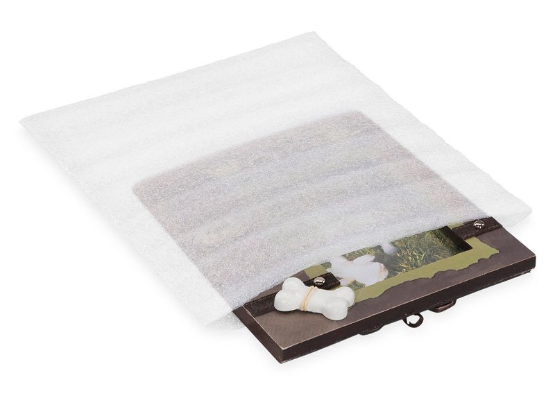 Okuna Outpost 75 Pieces Foam Packing Pouches, 3-Sizes Cushion Wrap Sheets for Dishes, Glass, Moving 