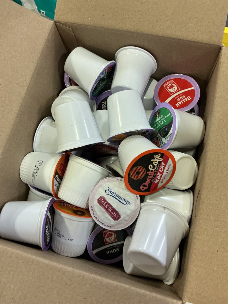 Condition photo showing New/Like New for best use by-03/15/2027) perfect samplers dark roast coffee pod variety pack - pack for keurig k cups coffee makers, bold 40 count 40 count (pack of 1)