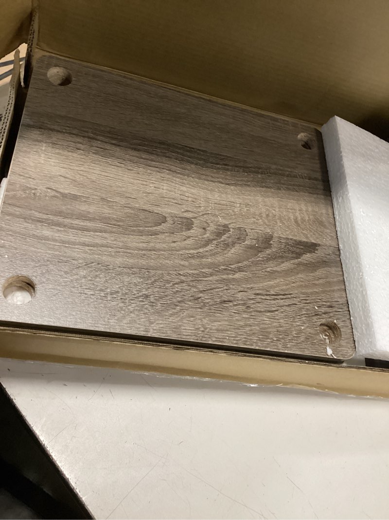 Condition photo showing Good Condition for Furinno Simplistic Night Stand, 2-Tier Small Nightstand with Open Shelf, Toolless Assembly Bedside T