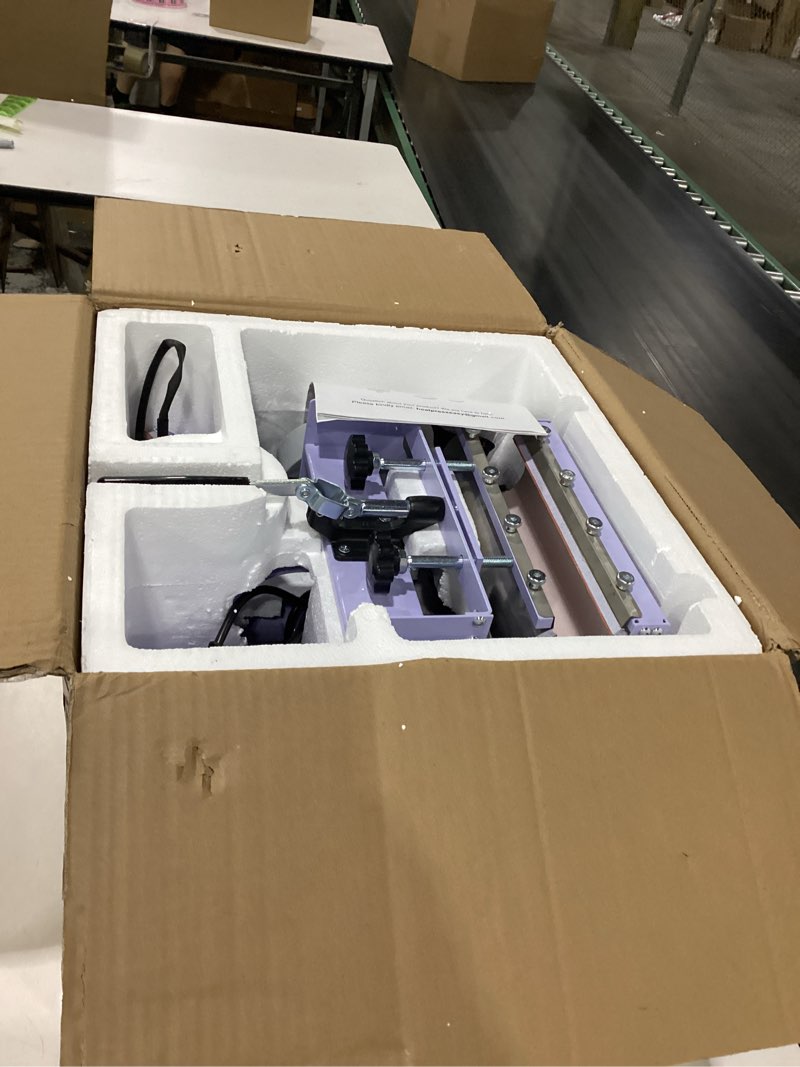 Condition photo showing Good Condition for Slendor 5 in 1 Heat Press Machine 12x15 inch Sublimation Heat Press 360° Swing Away Heat Transfer Digital T-Shirt Pressing with 30OZ 20OZ Tumbler Press, Multifunction Combo for Hat Cap Plate 5 in 1 Lavender